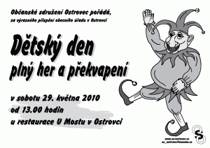 Detsky den Dětský den - plakát
